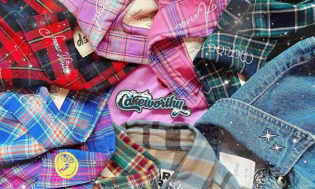 The Flannel- How to style your flannel by the Cakeworthy community!