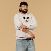 Mickey and Friends Drop Sleeve Crewneck