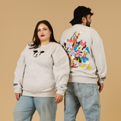 Mickey and Friends Drop Sleeve Crewneck