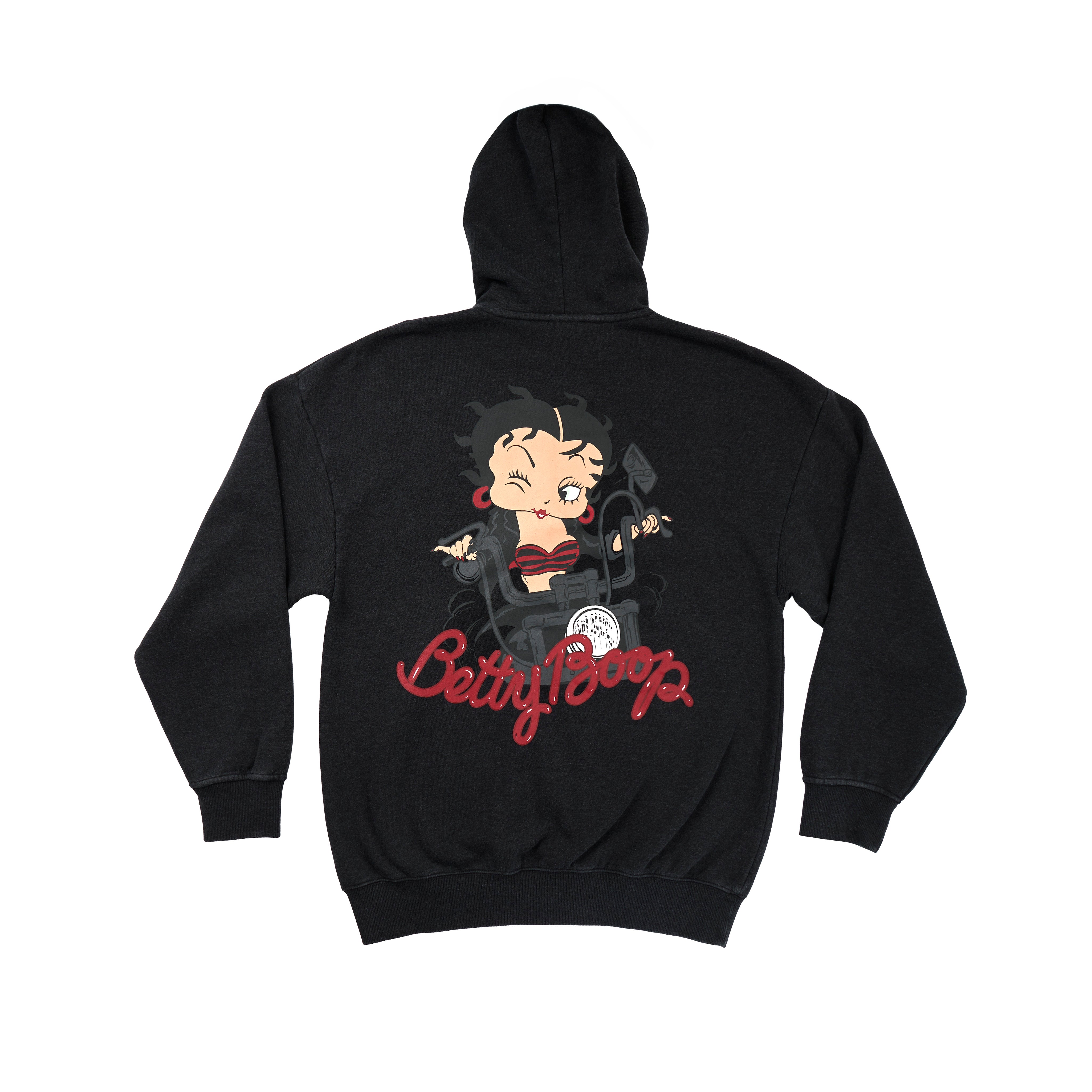 Betty Boop Biker Hoodie