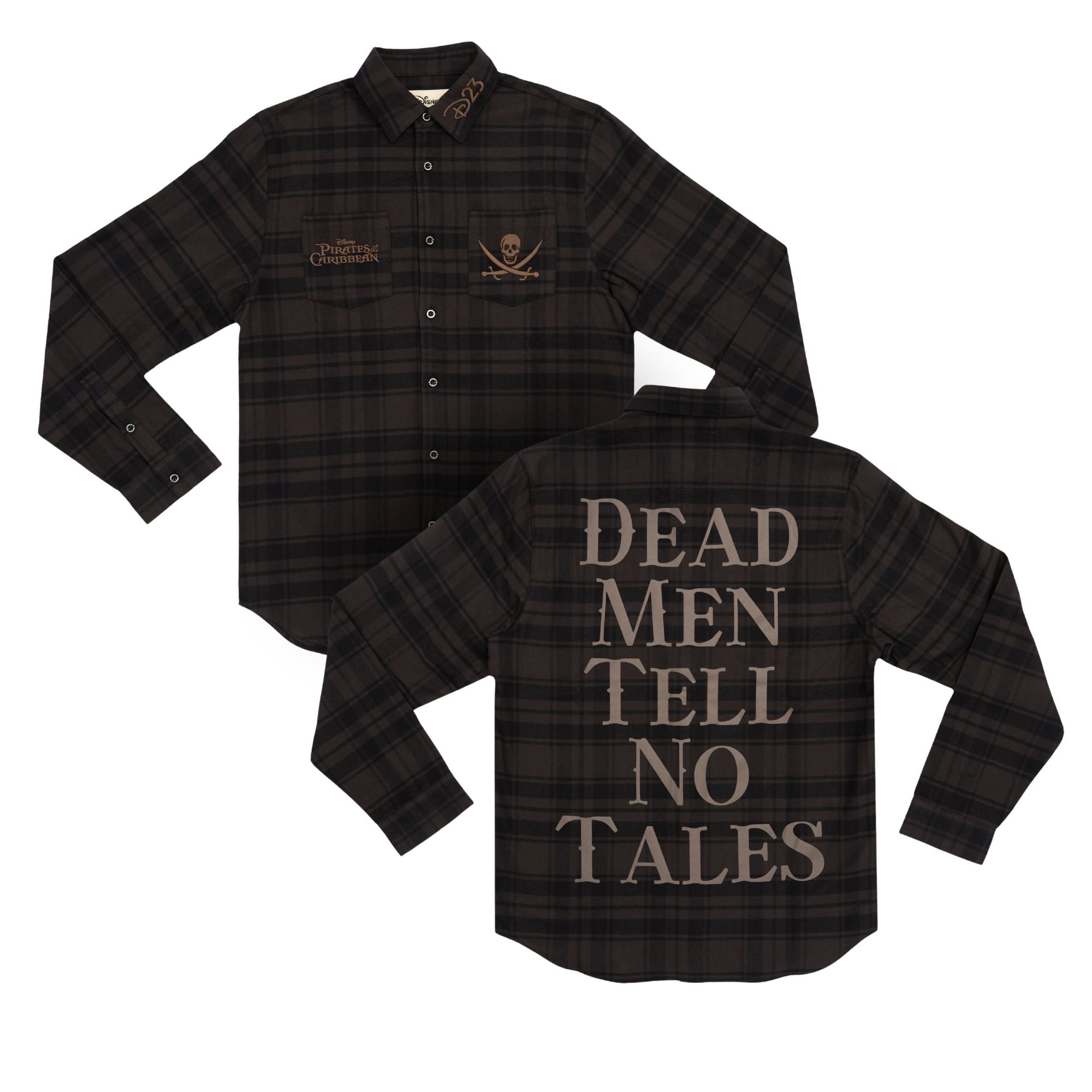D23 Pirates of the Caribbean Flannel