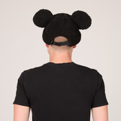 Minnie Sherpa Beanie Pink Bow