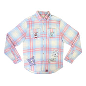 Alice in Wonderland White Rabbit Flannel