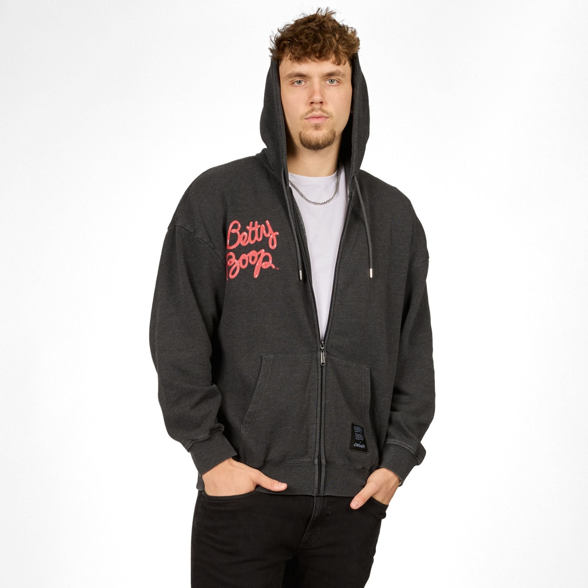 Betty Boop Biker Hoodie