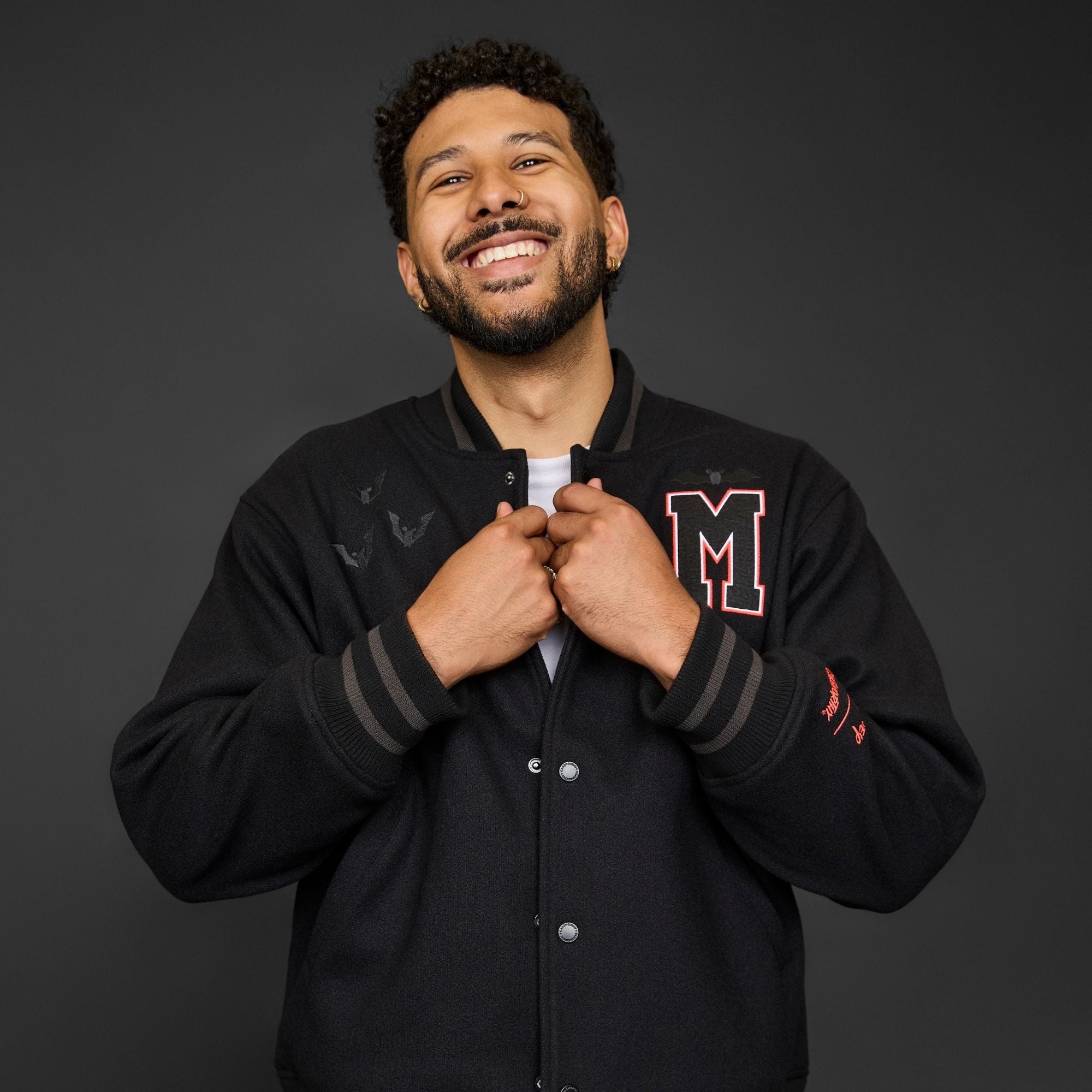 Disney Mickey Mouse Vampire Varsity Jacket