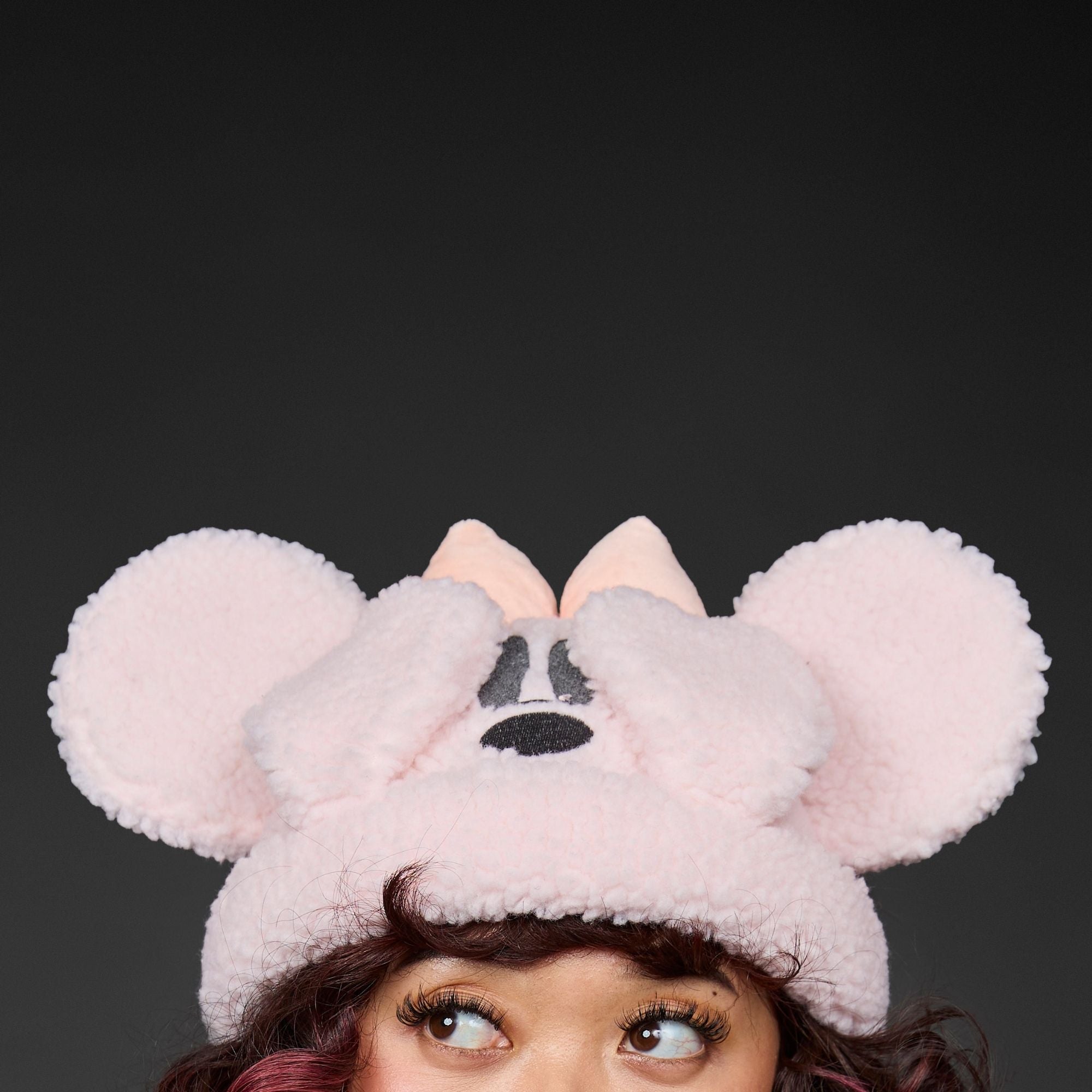 Disney Minnie Mouse Ghost Sherpa Beanie