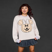 Disney Minnie Mouse Pumpkin Knit Sweater