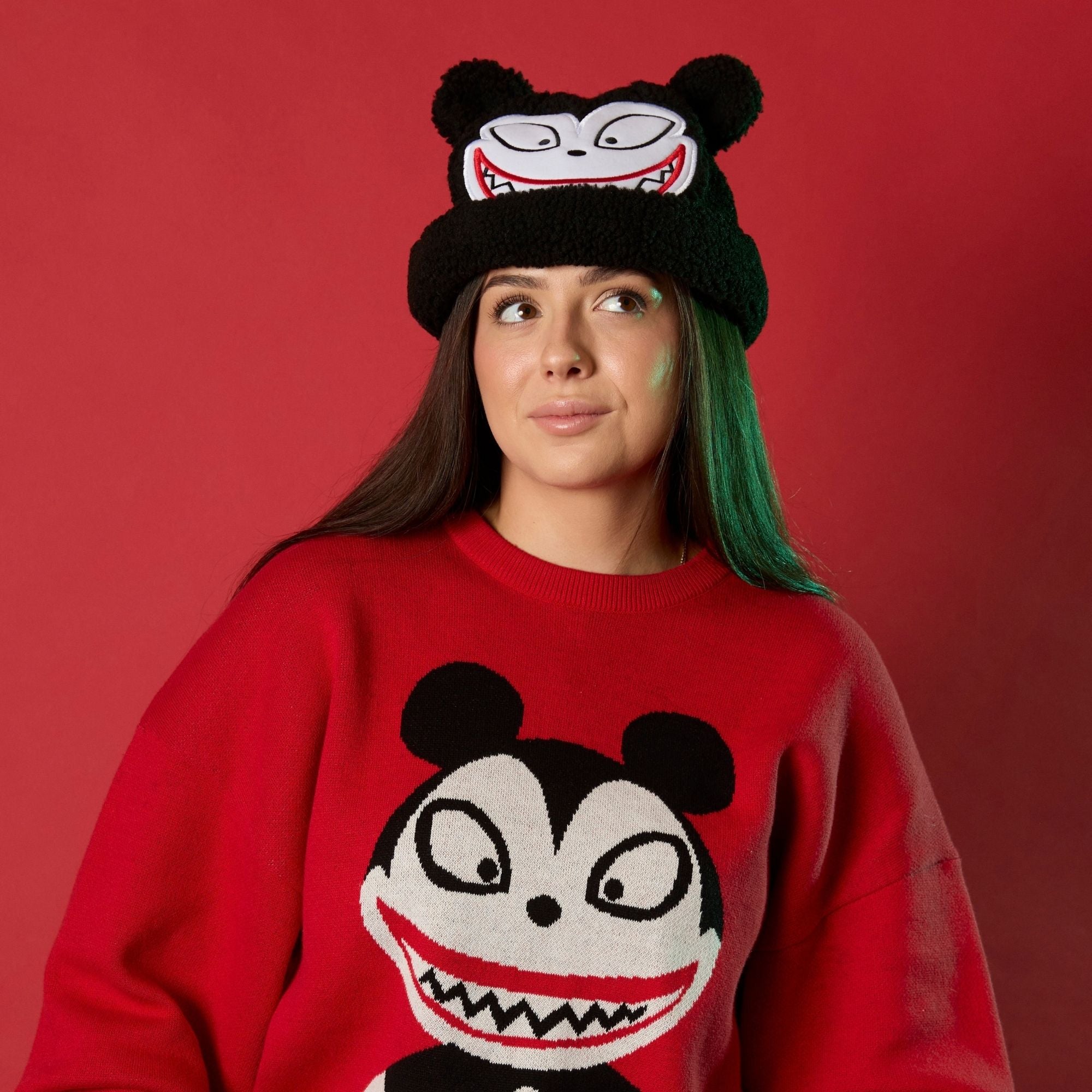 NMBC Scary Teddy Knit Sweater