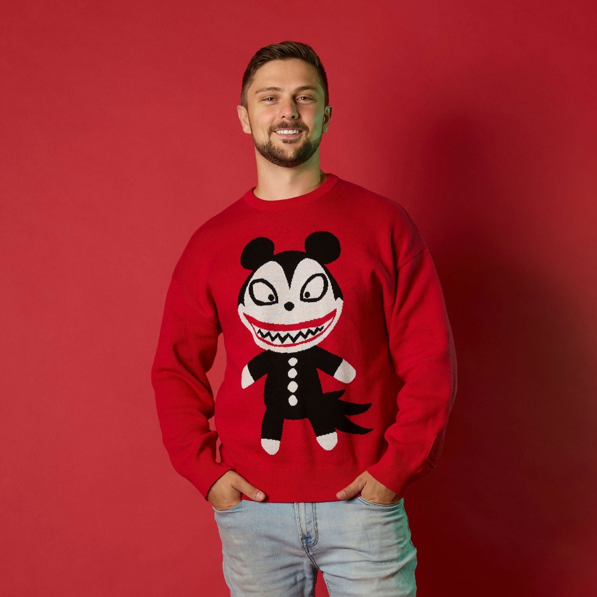 NMBC Scary Teddy Knit Sweater