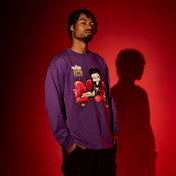 Betty Boop x Elvira Long Sleeve T-Shirt