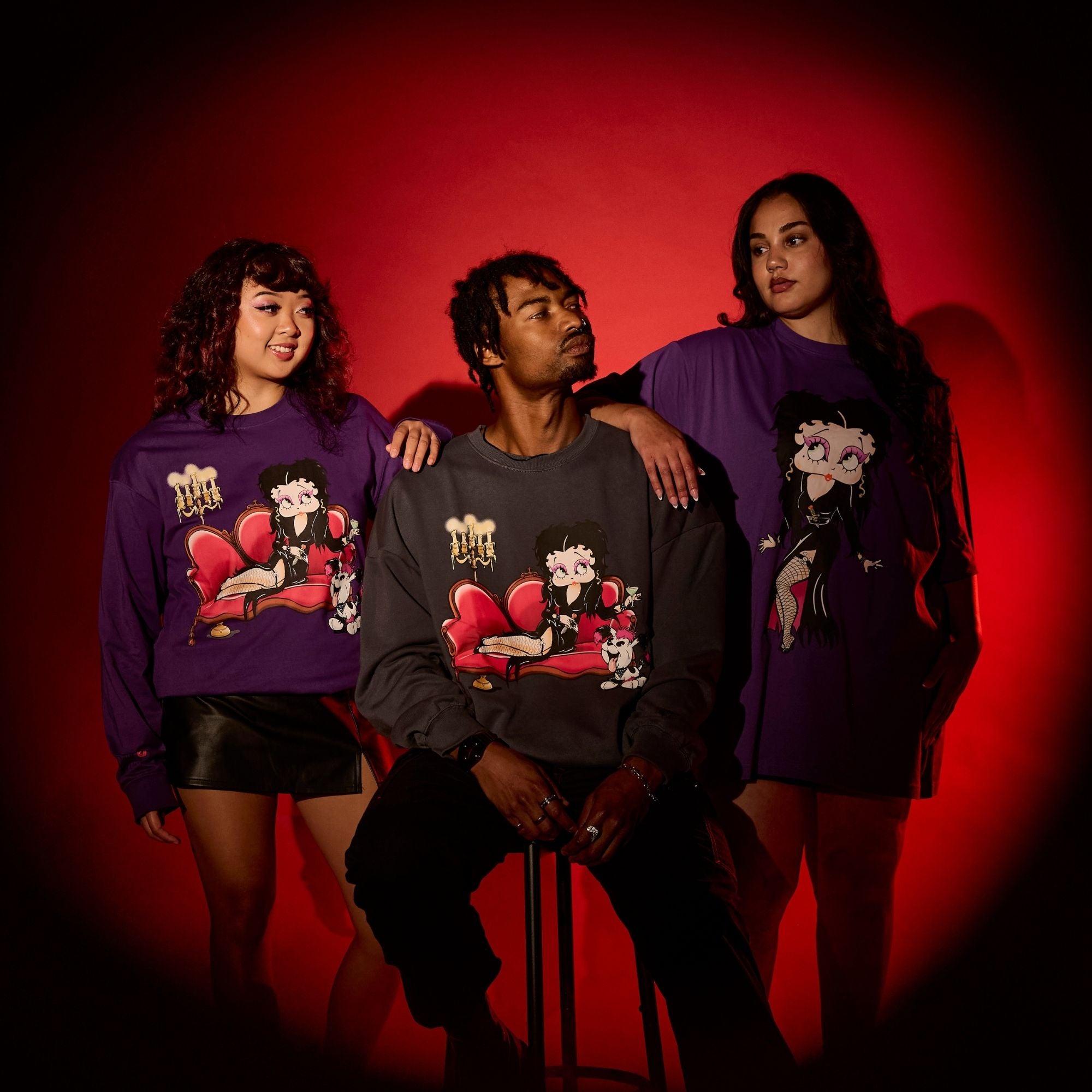 Betty Boop x Elvira Sweatshirt