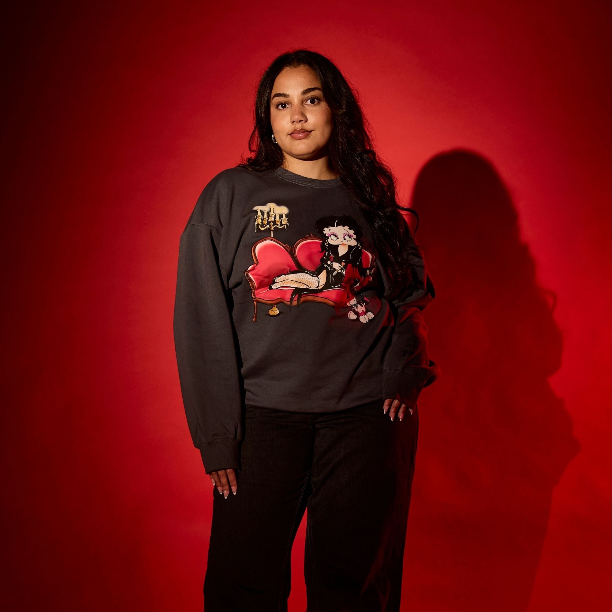 Betty Boop x Elvira Sweatshirt