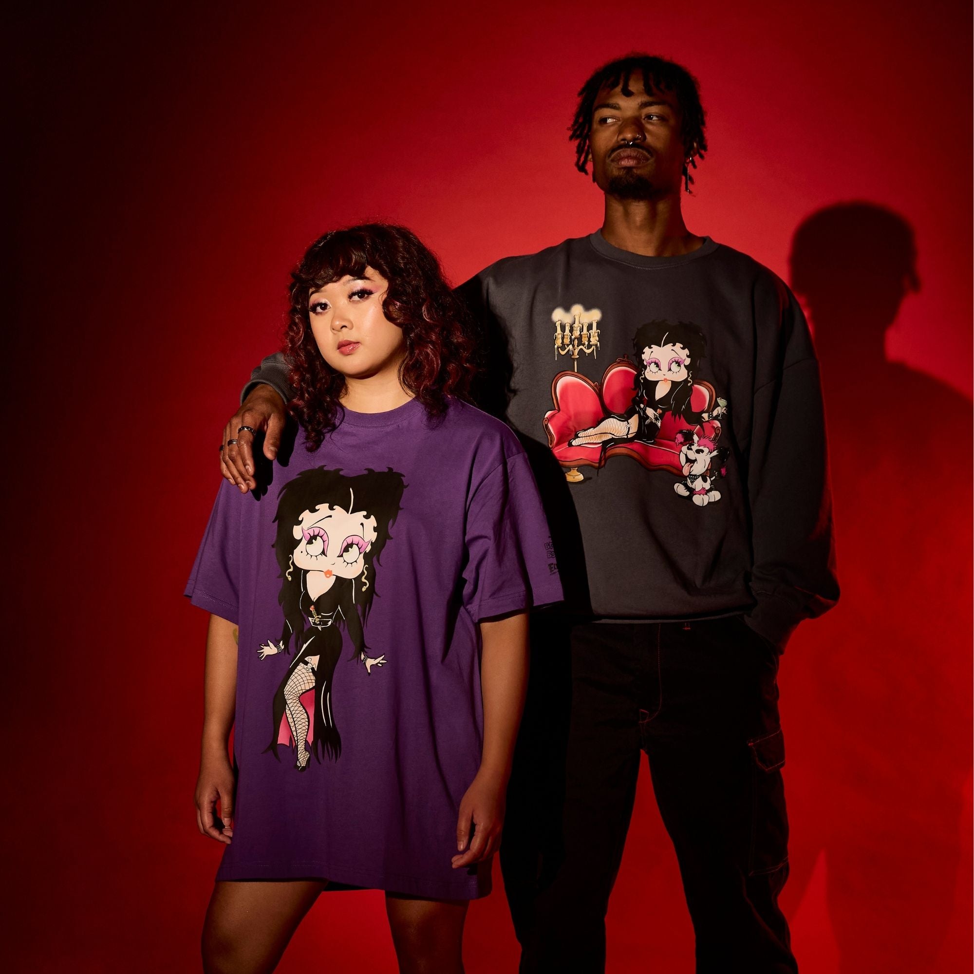 Betty Boop x Elvira Sweatshirt