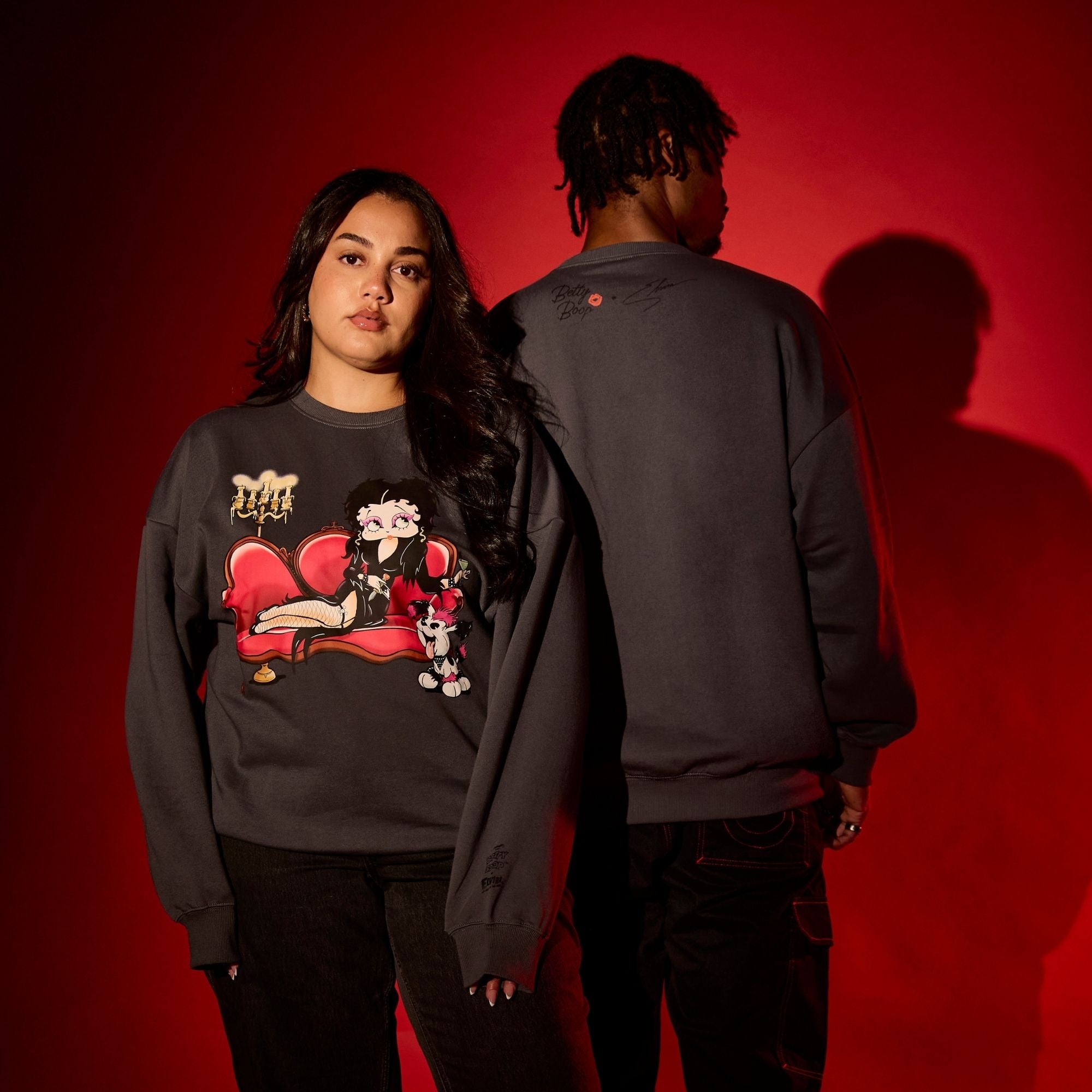Betty Boop x Elvira Sweatshirt