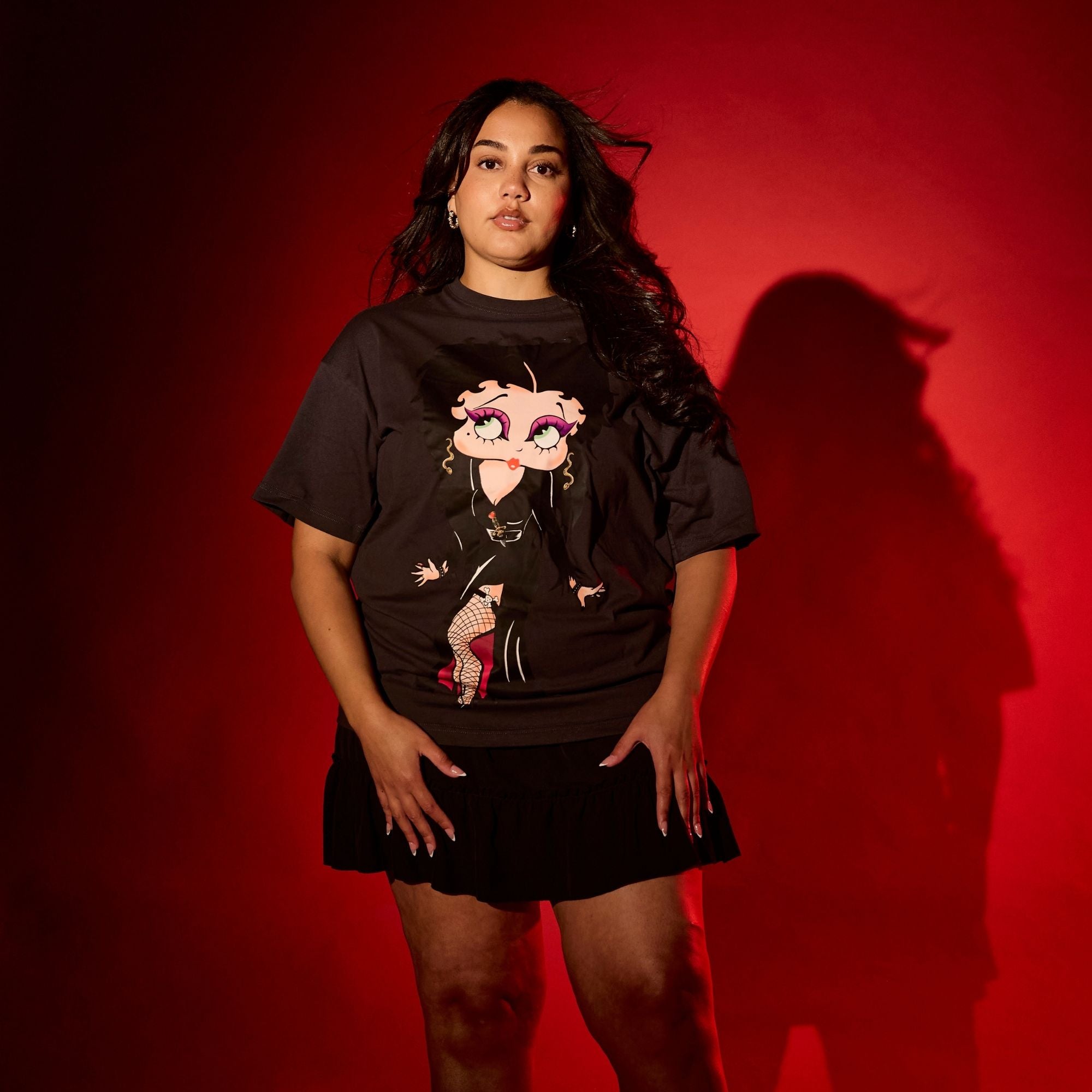 Betty Boop x Elvira T-Shirt