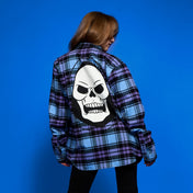 Masters of the Universe Skeletor Glow Flannel