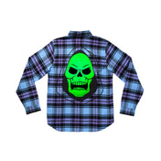 Masters of the Universe Skeletor Glow Flannel