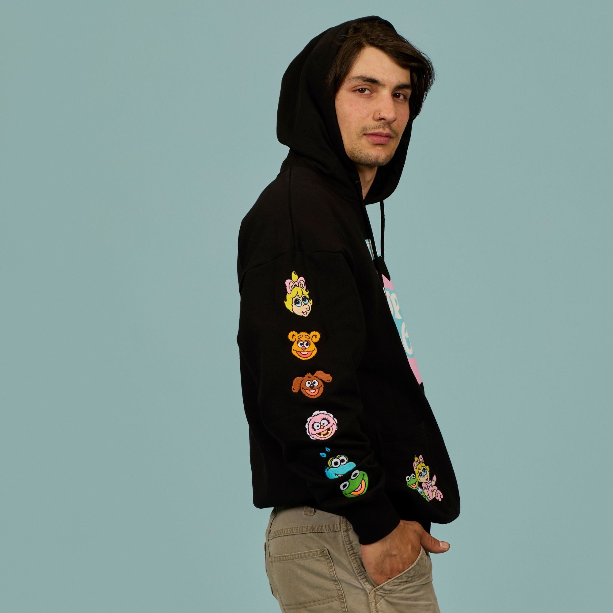 Muppet Babies Embroidered Hoodie