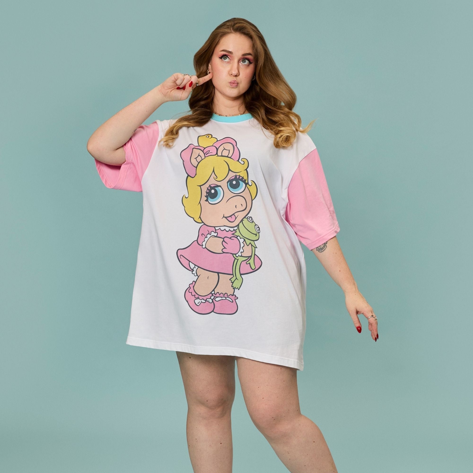 Muppet Babies Color Block T-Shirt Dress