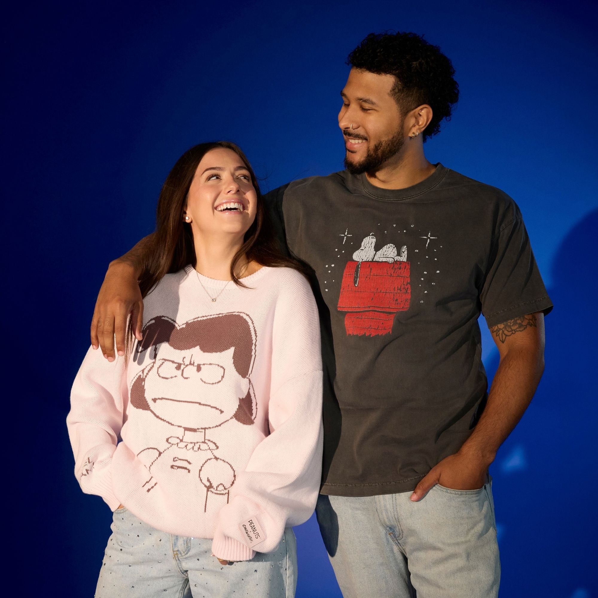 Peanuts Lucy I Feel Mean Knit Sweater