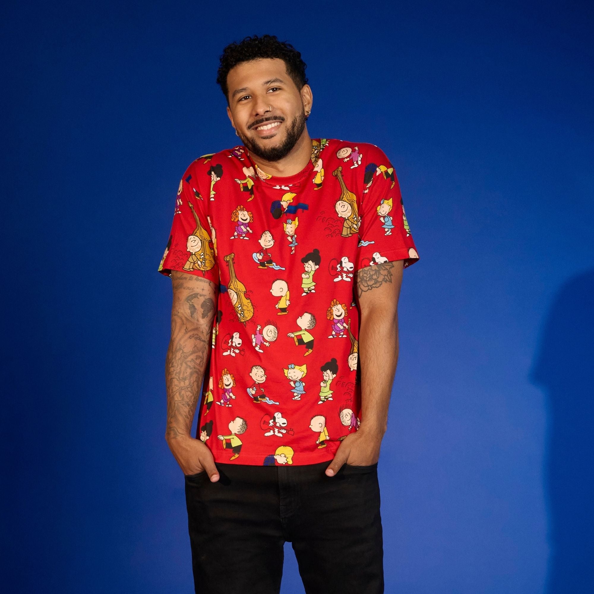 A Charlie Brown Christmas Dance AOP T-Shirt