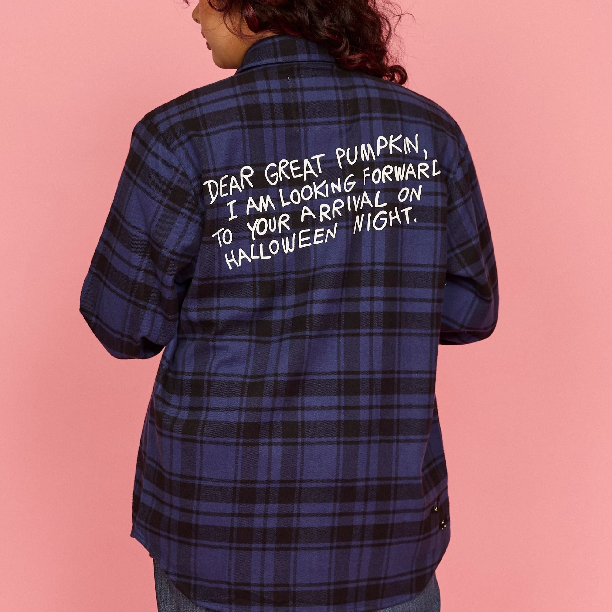 Peanuts The Great Pumpkin Charlie Brown Flannel